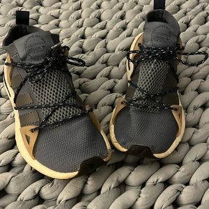 Gently used adidas slip on sneakers